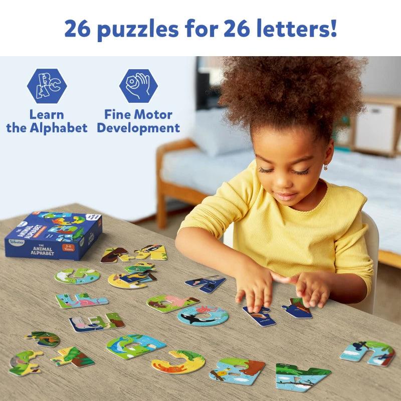 Skillmatics - The Animal Alphabet Puzzle