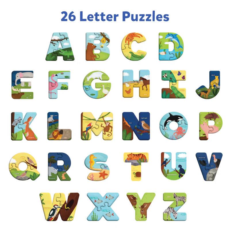 Skillmatics - The Animal Alphabet Puzzle