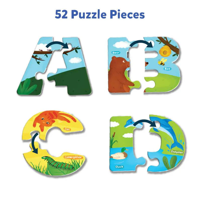 Skillmatics - The Animal Alphabet Puzzle
