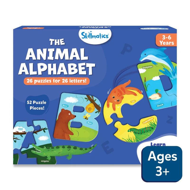Skillmatics - The Animal Alphabet Puzzle