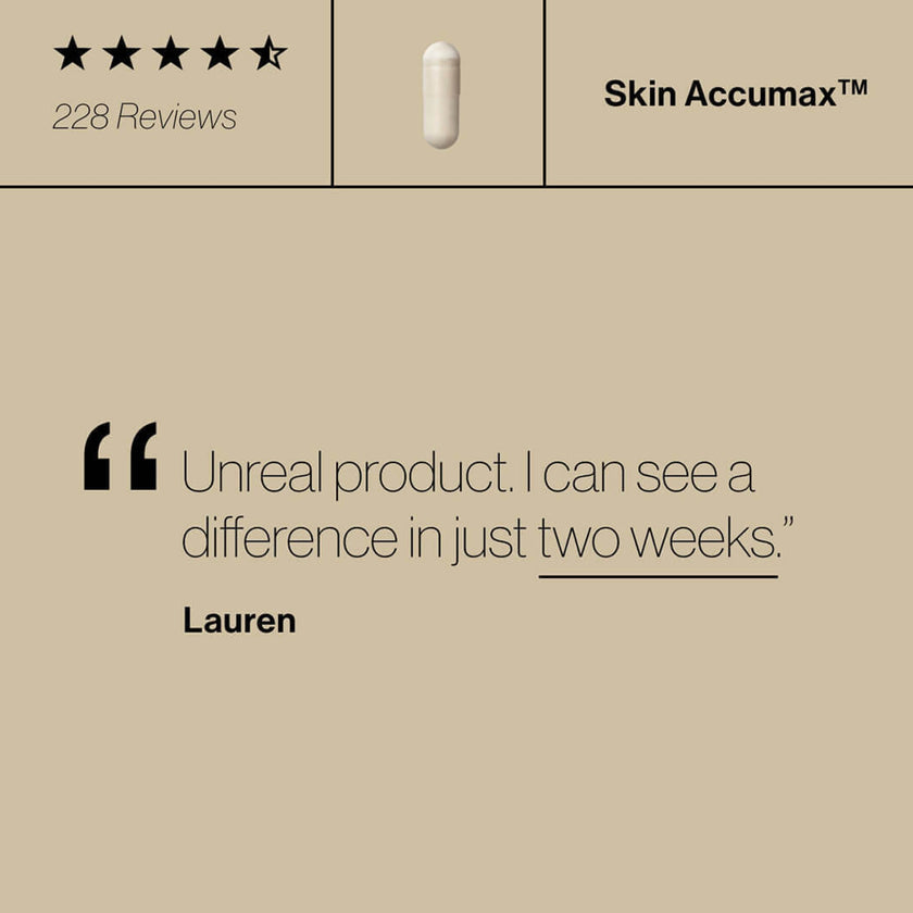 Advanced Nutrition Programme Skin Accumax (180 capsules)