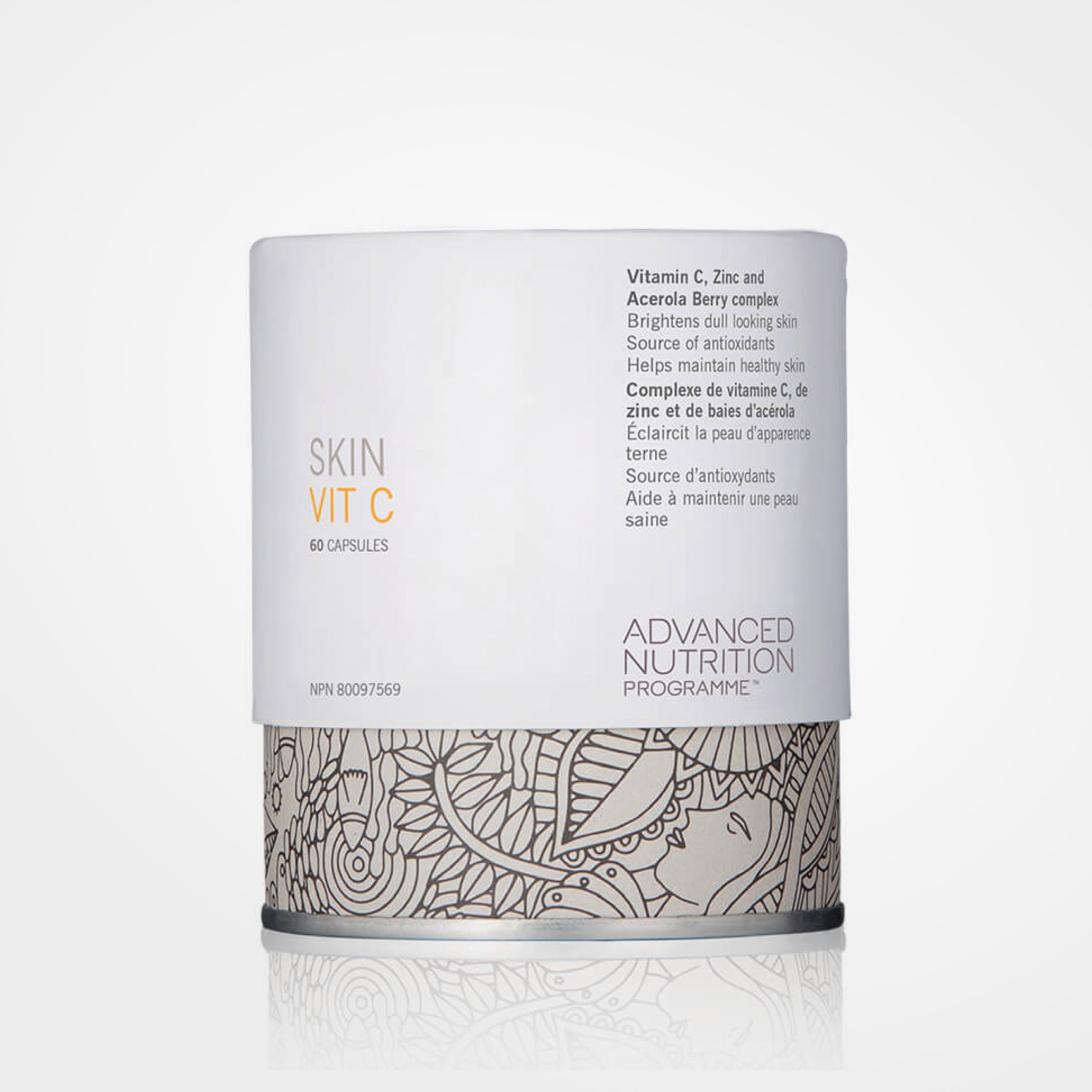 Advanced Nutrition Programme Skin Vit C (60 Capsules)