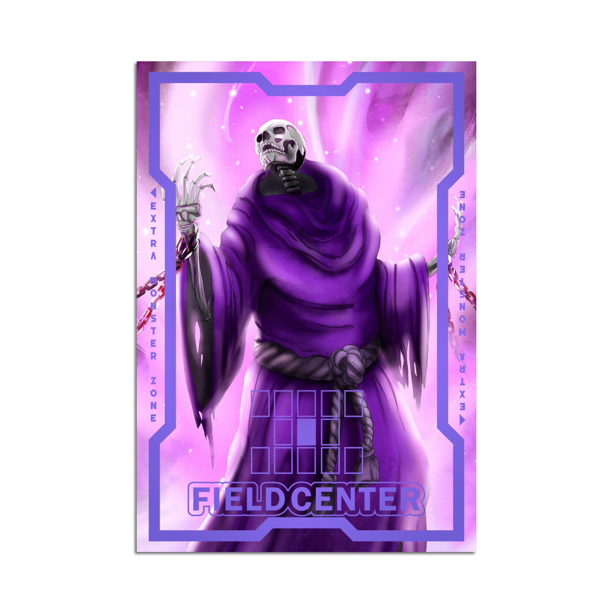 Skull Prisoner Metal Field Center