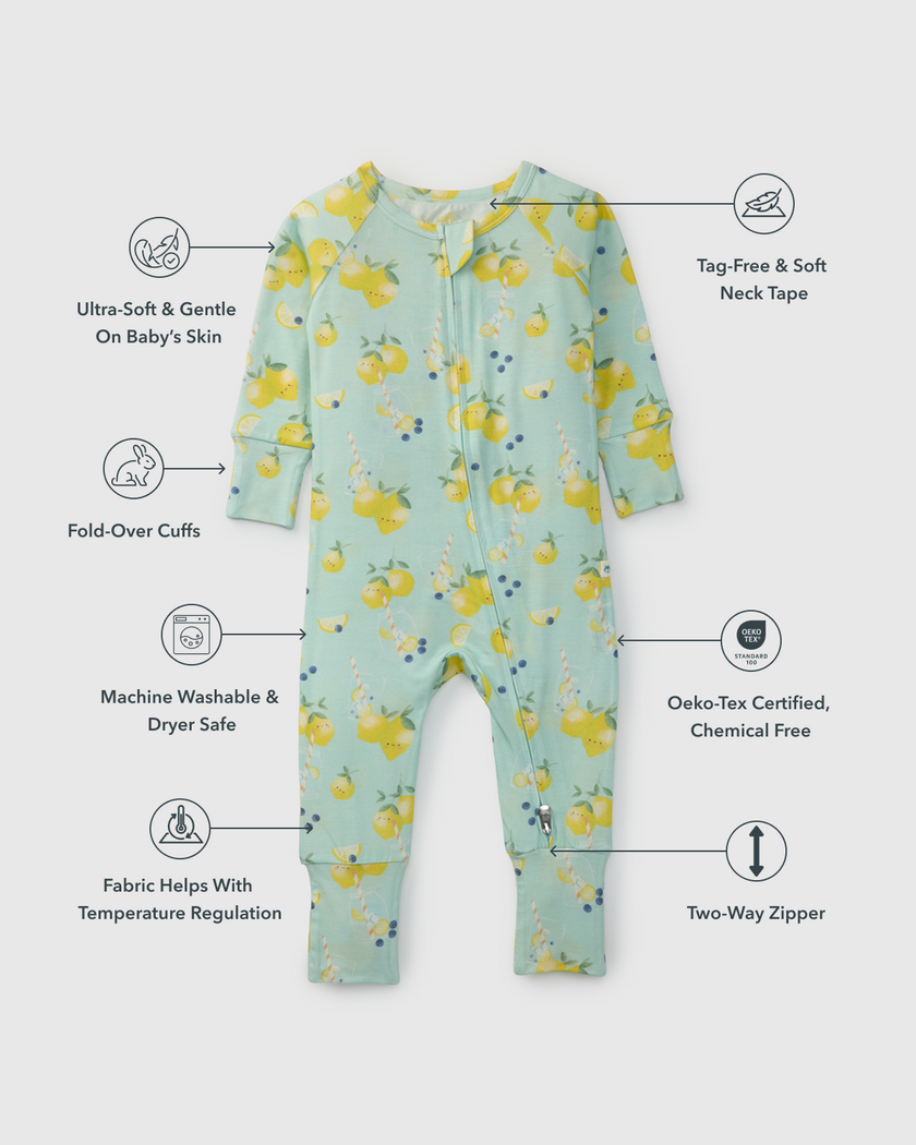 Baby Sleeper TENCEL™ - Lemon Squeezy
