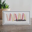 Sue Wilson Slimline Decorative Squared Stripes Craft Die