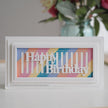 Sue Wilson Slimline Decorative Squared Stripes Craft Die