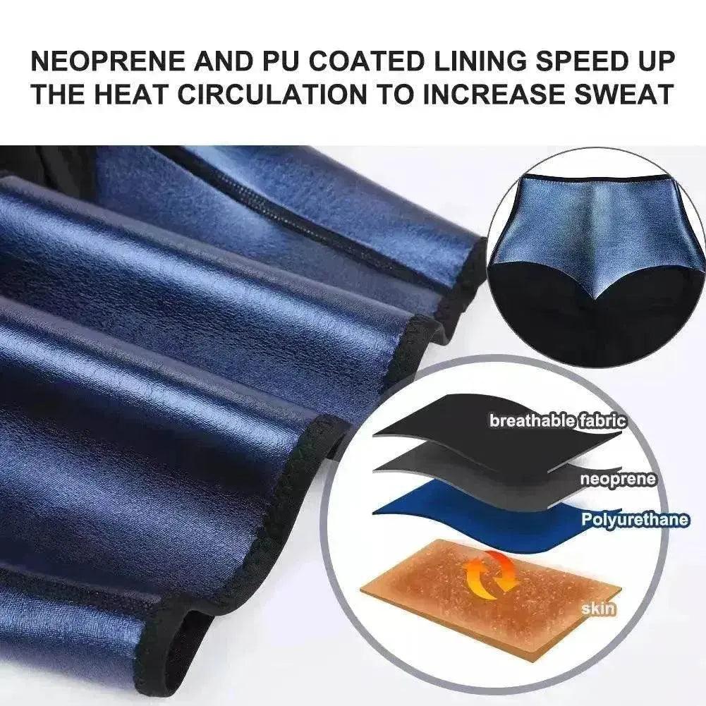 Slimming Waist Trainer Shapewear – Thermo Sweat Body Shaper Shorts