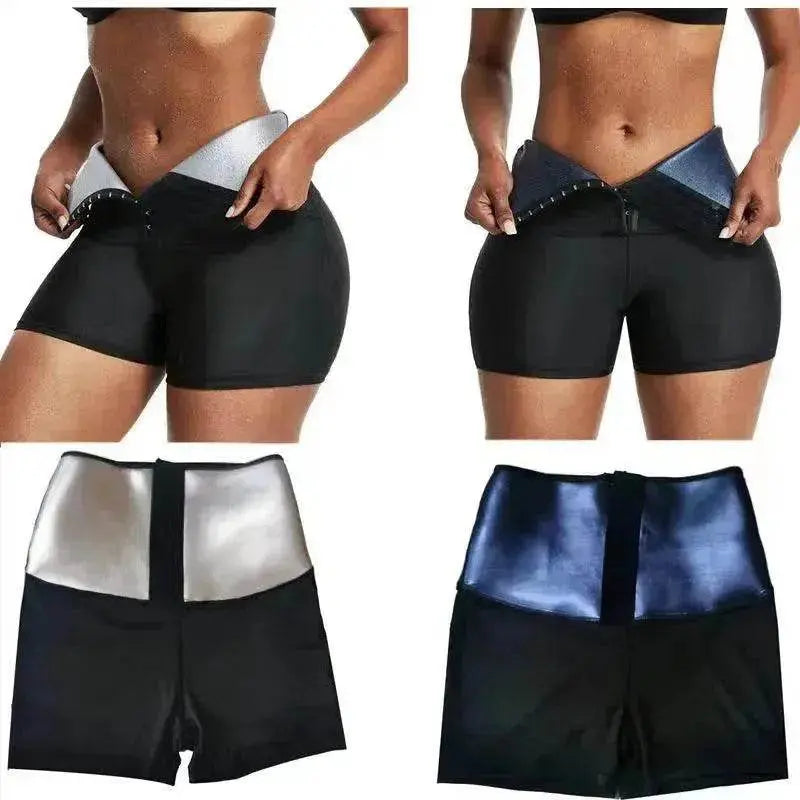 Slimming Waist Trainer Shapewear – Thermo Sweat Body Shaper Shorts