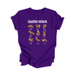 Sloth Yoga - Yoga Gift, Meditation Shirt, Yoga T-shirt, Yoga Lover Gift, Yoga Teacher Shirt, Wellness Shirt, Self Care Shirt - Inspired X