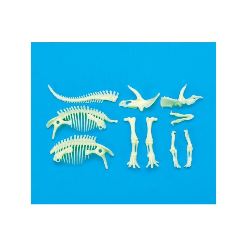 Small Foot - Glow Dinos Triceratops Skeleton