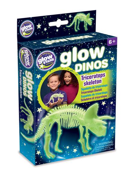 Small Foot - Glow Dinos Triceratops Skeleton