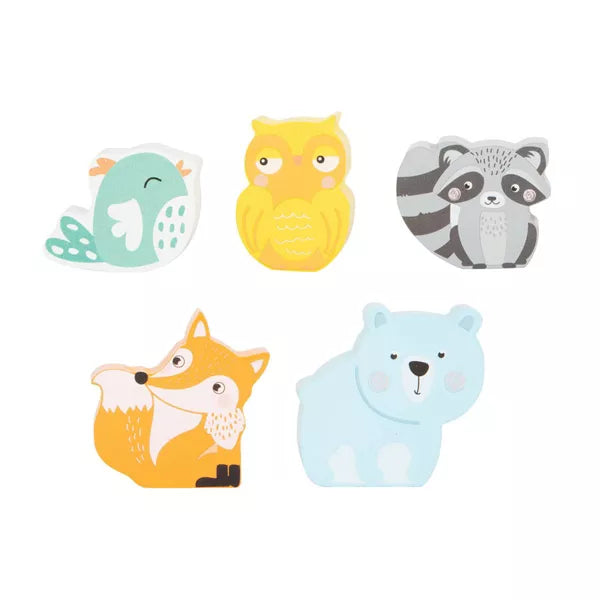 Small Foot - Pastel Animals Stacking Tower