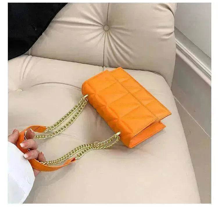 Small Square Bags Fashion Chain Crossbody Shoulder Handbag