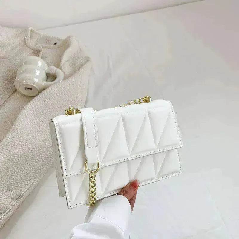 Small Square Bags Fashion Chain Crossbody Shoulder Handbag