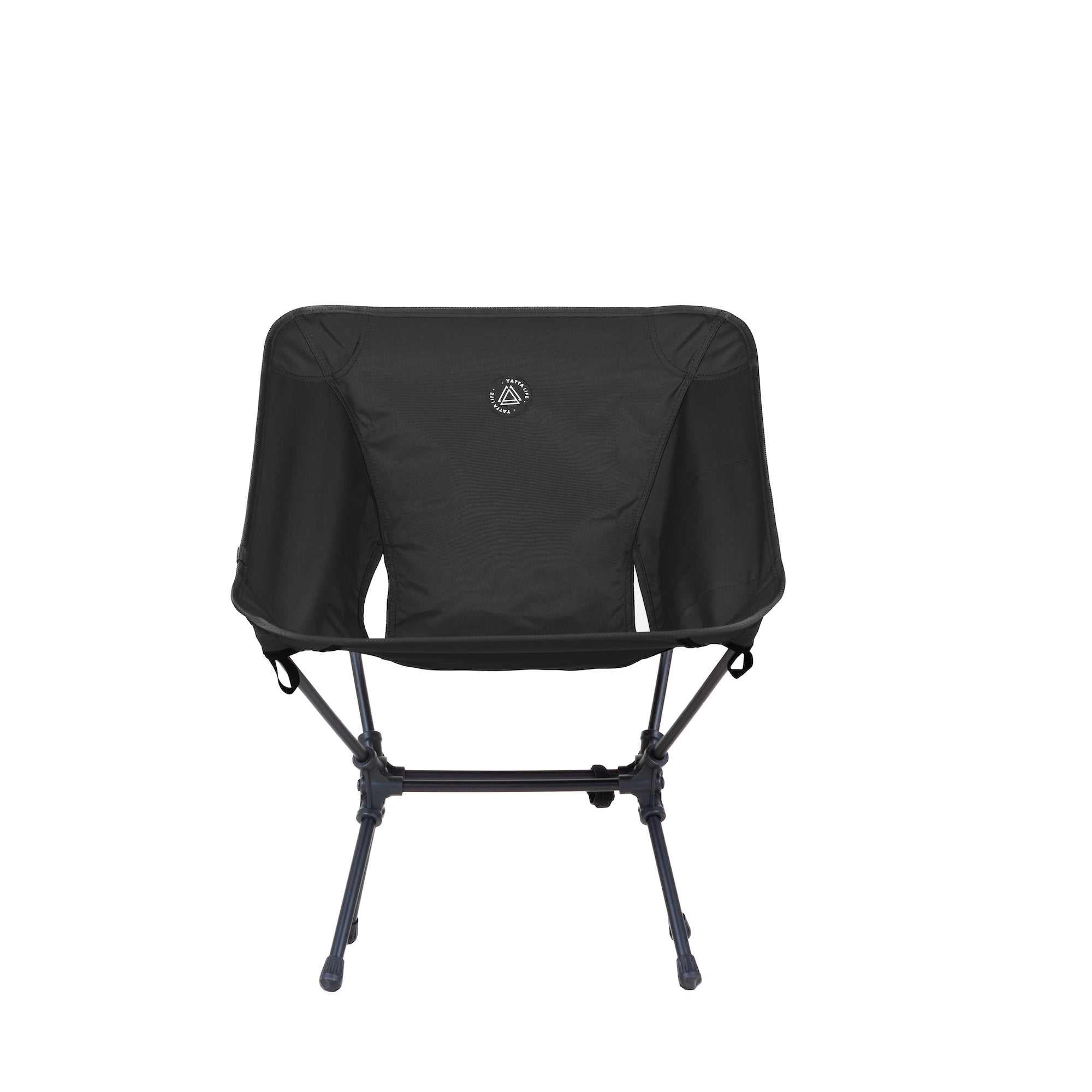 Low Back Ultralight Folding Camping Chairs With Storage Pouch - Khaki