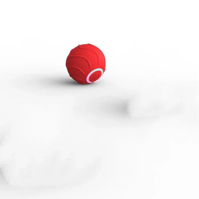 USB Automatic Cat Ball Toy – Self-Rolling Interactive Kitten Toy (Blue, Red, Pink)