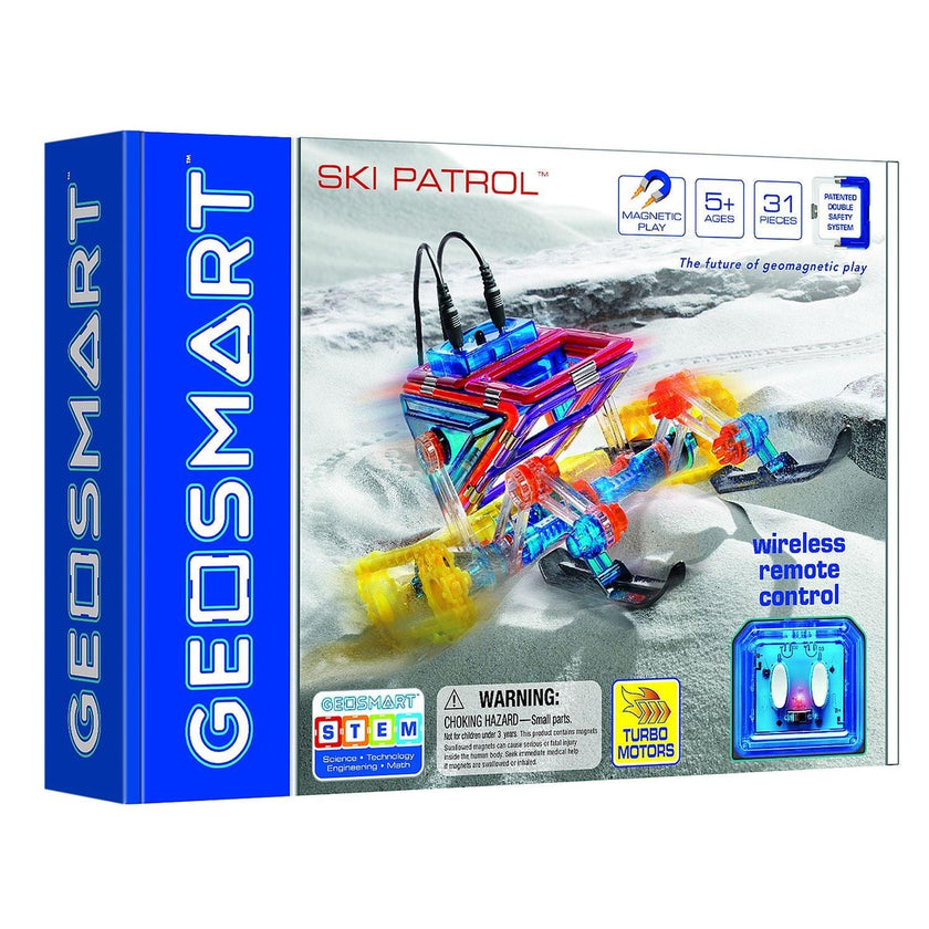 Smart Games - Geosmart - Ski Patrol - 31-Piece