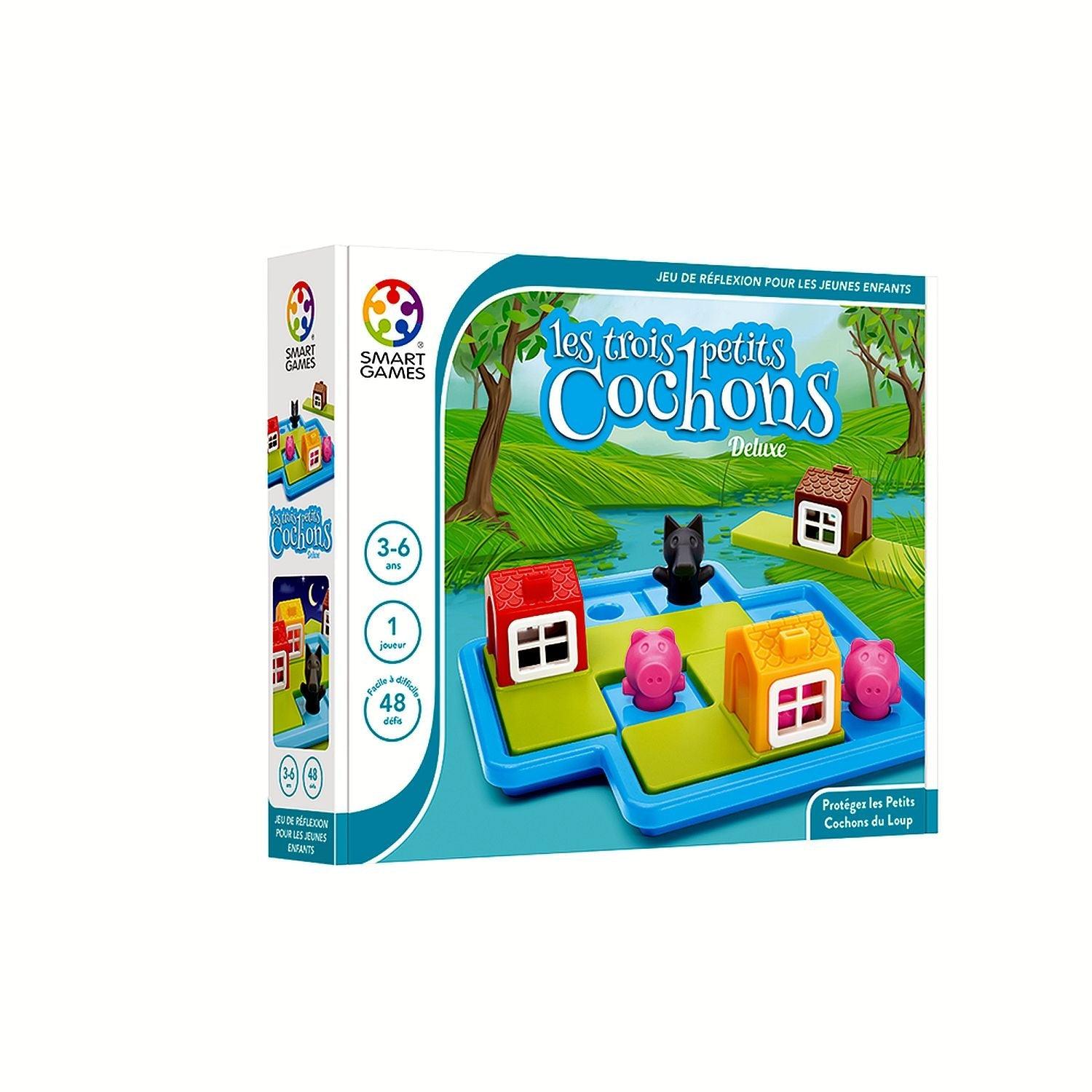 Smart Games - Les 3 Petits Cochons Deluxe (FR)