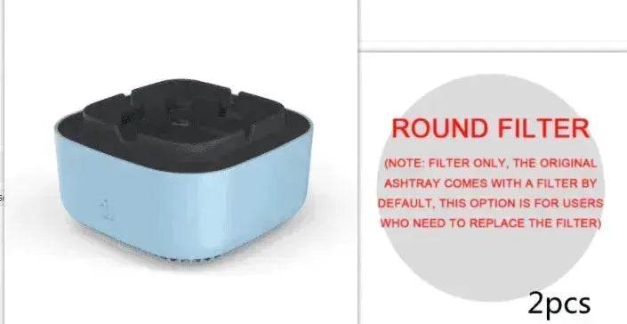 Smoke Removal Air Purification Ashtray Anion Purification Practical Automatic Purifier Ashtray Portable Gadgets For Car Ashtray