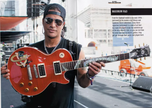 Slash Signature Red Snakepit Miniature Guitar Replica Collectible
