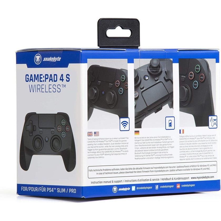 Snakebyte - Manette sans fil pour PS4 Game Pad 4 S