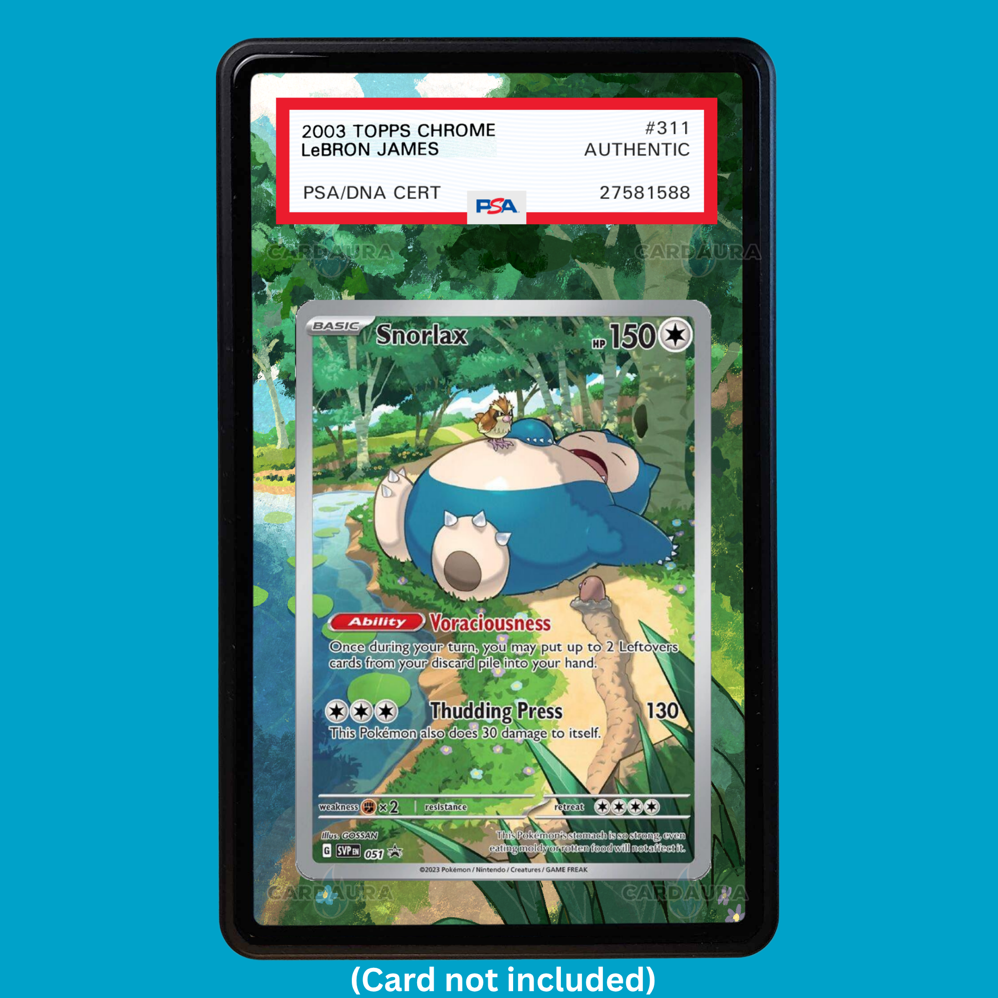 Snorlax 051 151 (Graded) Display Case
