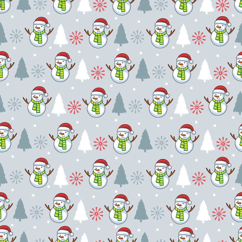 Snowman Adhesive HTV