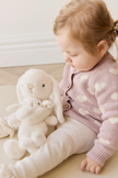 Plush - Frankie the Hugging Bunny - Marshmallow - Snuggle Bunnies