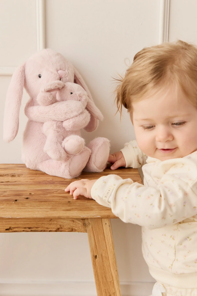 Plush - Frankie the Hugging Bunny - Blossom - Snuggle Bunnies