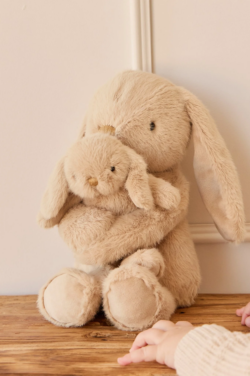 Plush - Frankie the Hugging Bunny - Caramel - Snuggle Bunnies