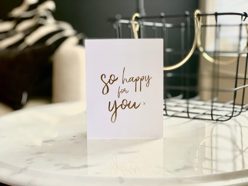 So Happy for You