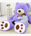 Soft Leather Shell Giant Teddy Bear Plush Toy