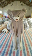 Soft Leather Shell Giant Teddy Bear Plush Toy