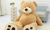 Soft Leather Shell Giant Teddy Bear Plush Toy