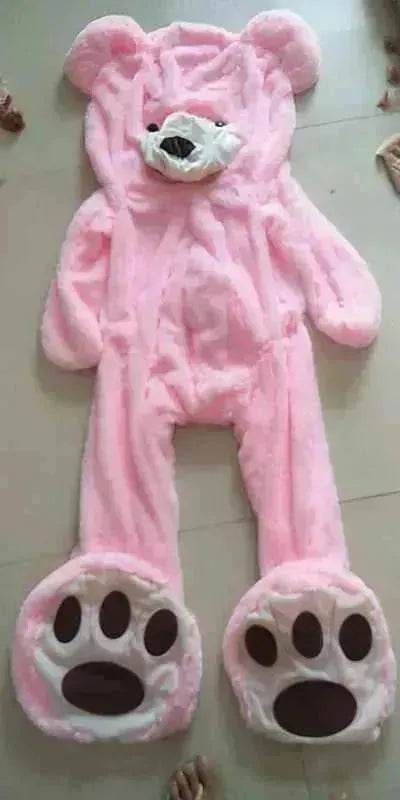 Soft Leather Shell Giant Teddy Bear Plush Toy