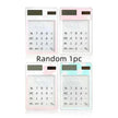 Solar Energy Mini Portable Calculator School Supplies Kawaii