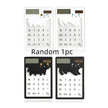 Solar Energy Mini Portable Calculator School Supplies Kawaii