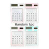 Solar Energy Mini Portable Calculator School Supplies Kawaii