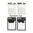 Solar Energy Mini Portable Calculator School Supplies Kawaii
