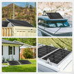 Solar Panel Tilt/Flip Mount Adjustable Assembly Rack Holder