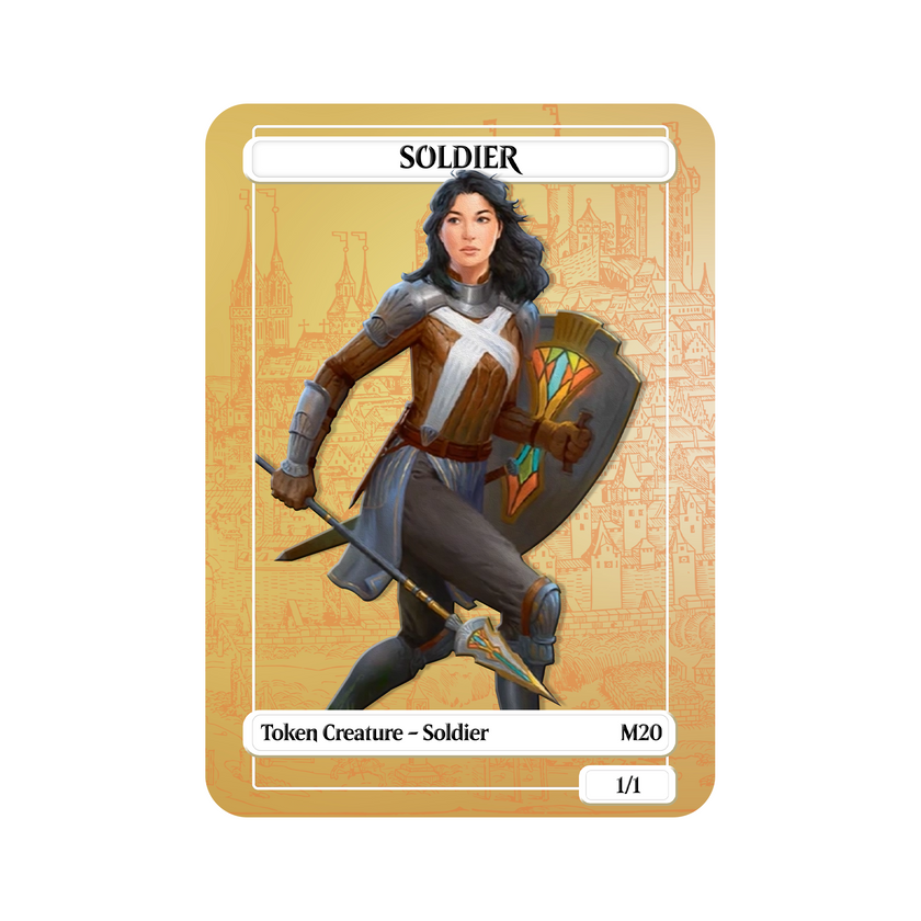 Jeton Soldat Métal Orica Card