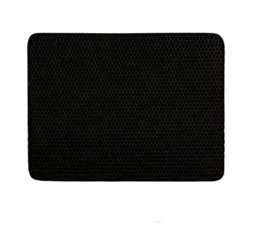 Solid Color Waterproof Easy to Clean Scatter Control Cat Litter Mat