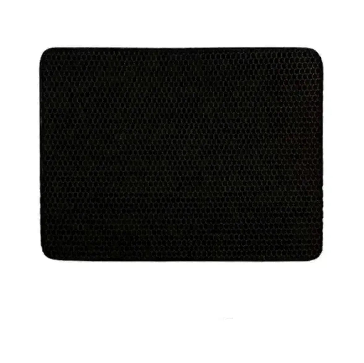 Solid Color Waterproof Easy to Clean Scatter Control Cat Litter Mat