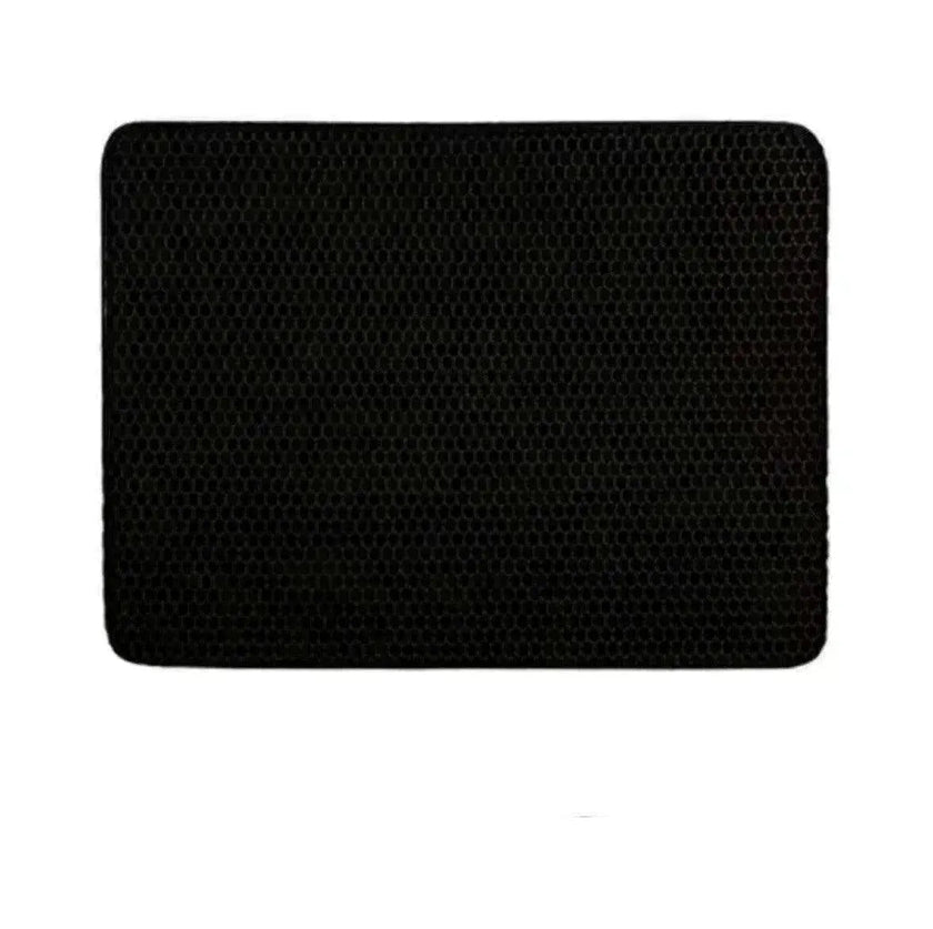 Solid Color Waterproof Easy to Clean Scatter Control Cat Litter Mat