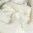 White Solid Double Layered Extended Throw