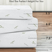 UltraFlex® SolidSleep- Canadian-Made FIRM Gel Infused Reversible Comfort With Pressure Relief, Cooling Technology, Bamboo Cover, CertiPUR-US® Certified Foam (Made in Canada)
