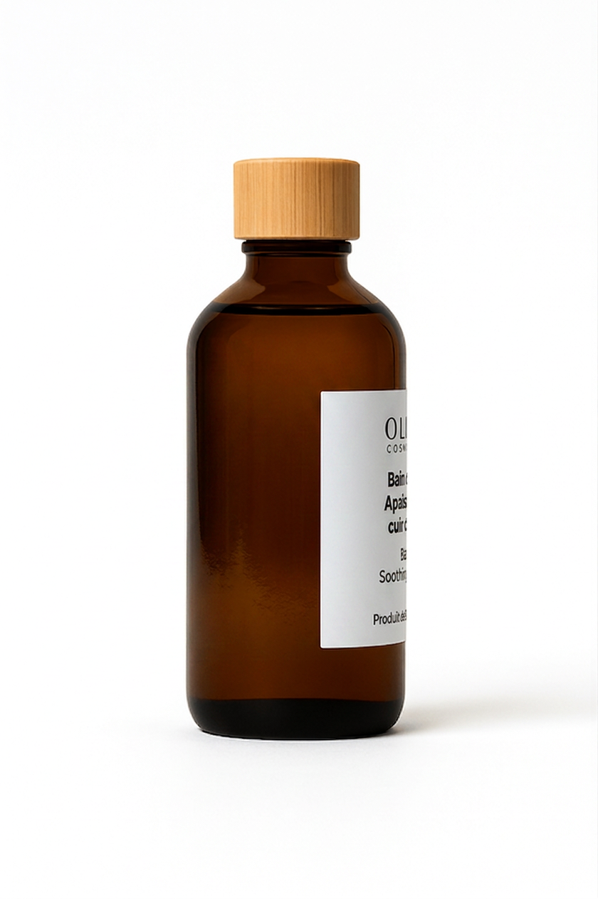Huile apaisant pour cuir chevelu (Bain)
