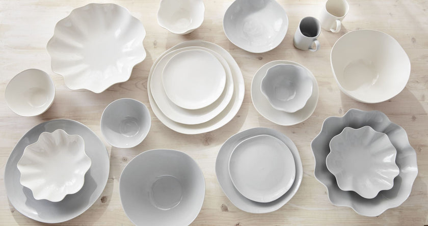 Sophie Conran - Floret - Pasta Bowl - Robin's Egg (Set of 4) | 9 in