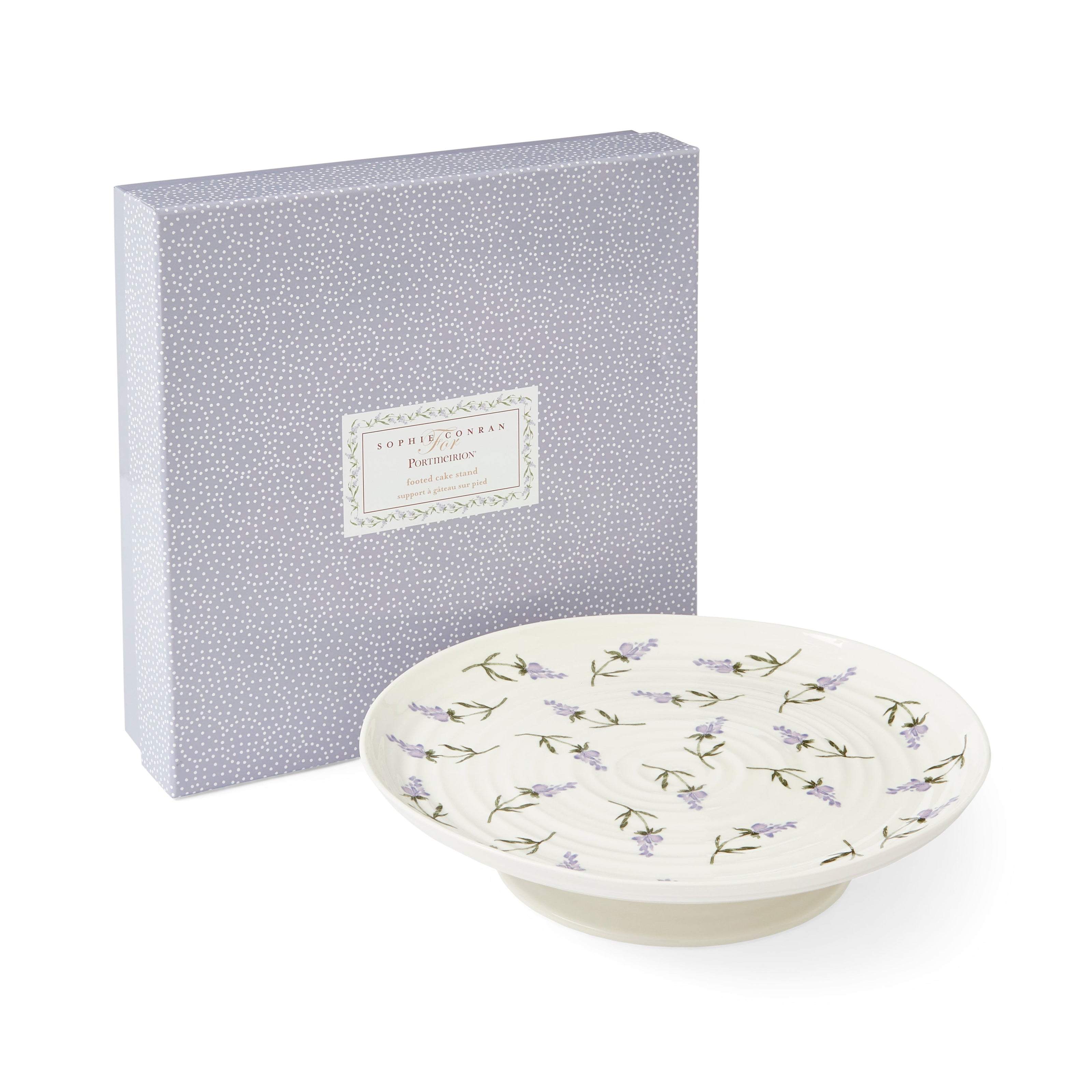 Sophie Conran - Lavandula - Footed Cake Stand