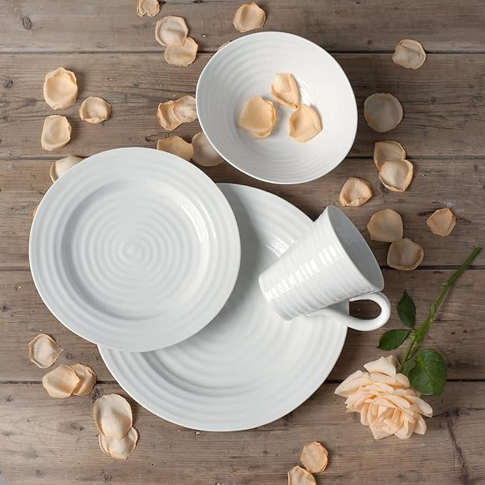 Sophie Conran - White 16pc SET:DN,SL,CR,MUG